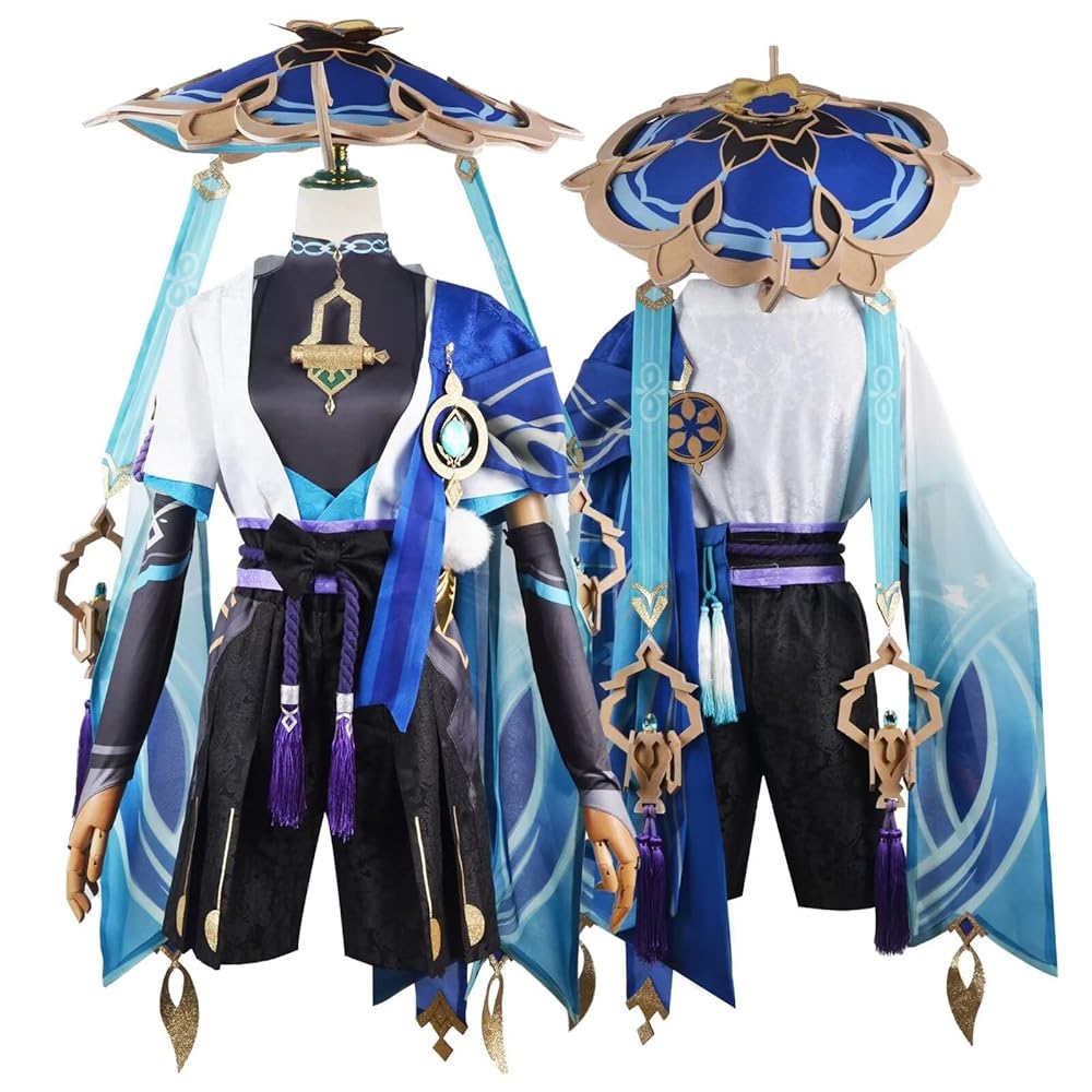 Amazon.co.jp: [LVSH] [CHUCHUFLY] 原神 コスプレ 放浪者 衣装